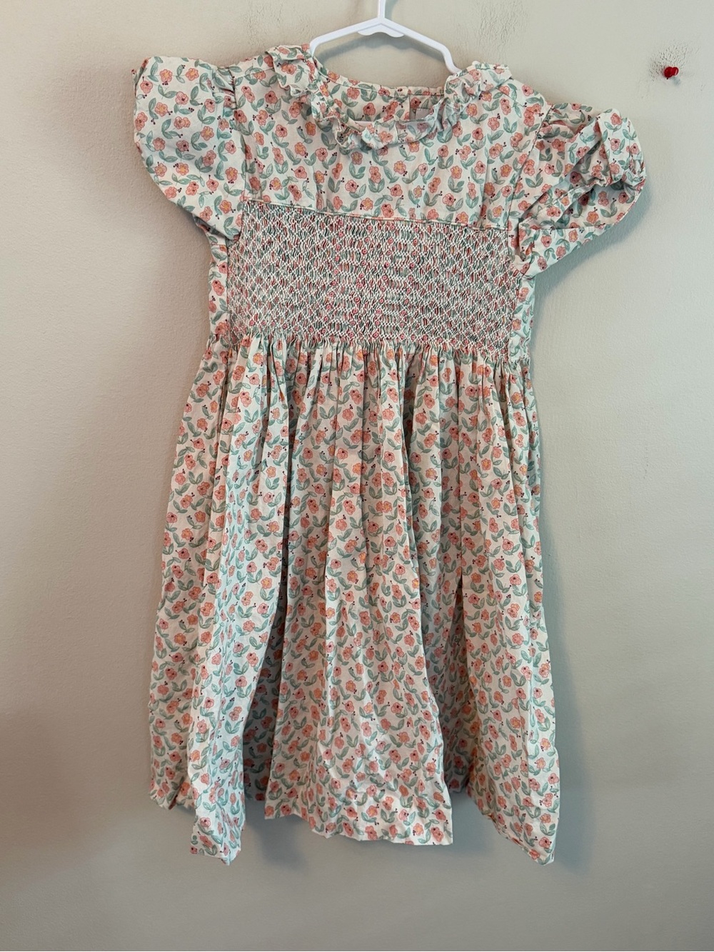 Question Everything Floral Smocked Dress